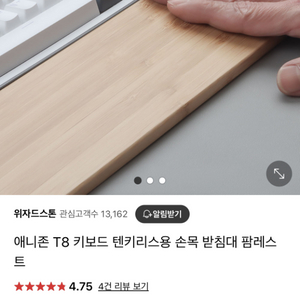 애니존 T8 팜레스트