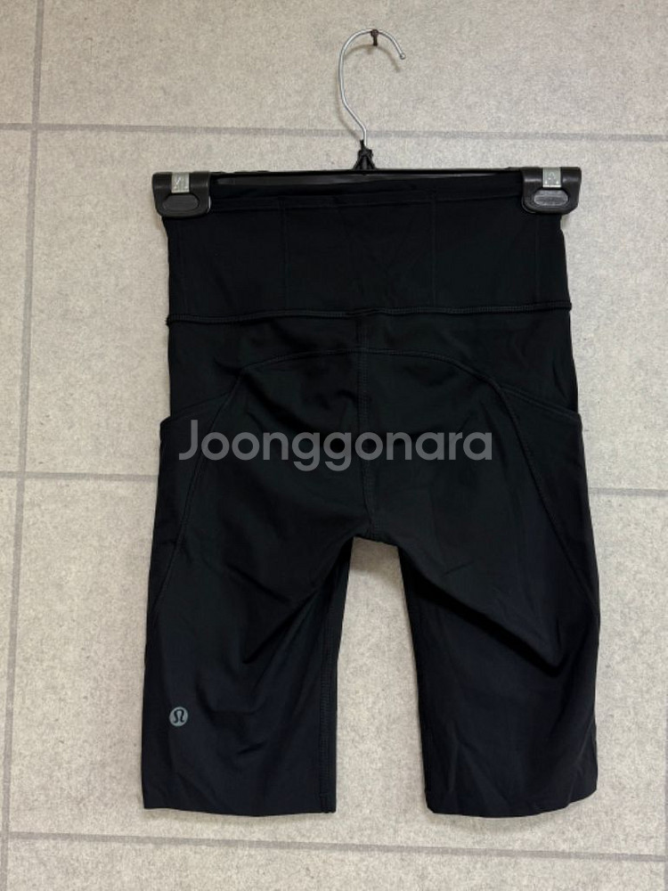 룰루레몬 쇼츠 패스트 앤 프리 10인치 블랙 2사이즈--1