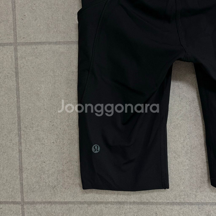 룰루레몬 쇼츠 패스트 앤 프리 10인치 블랙 2사이즈--2
