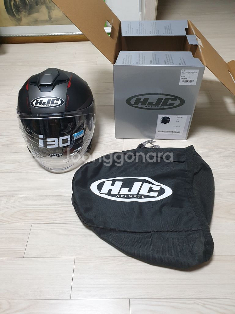 홍진 hjc i30 L사이즈 , 사이즈 미스로 판매.--3