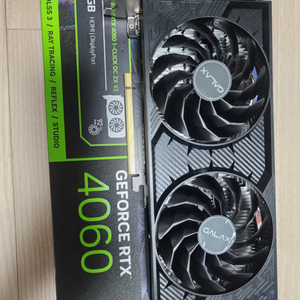 그래픽카드 갤럭시 RTX 4060 박스풀 팝니다