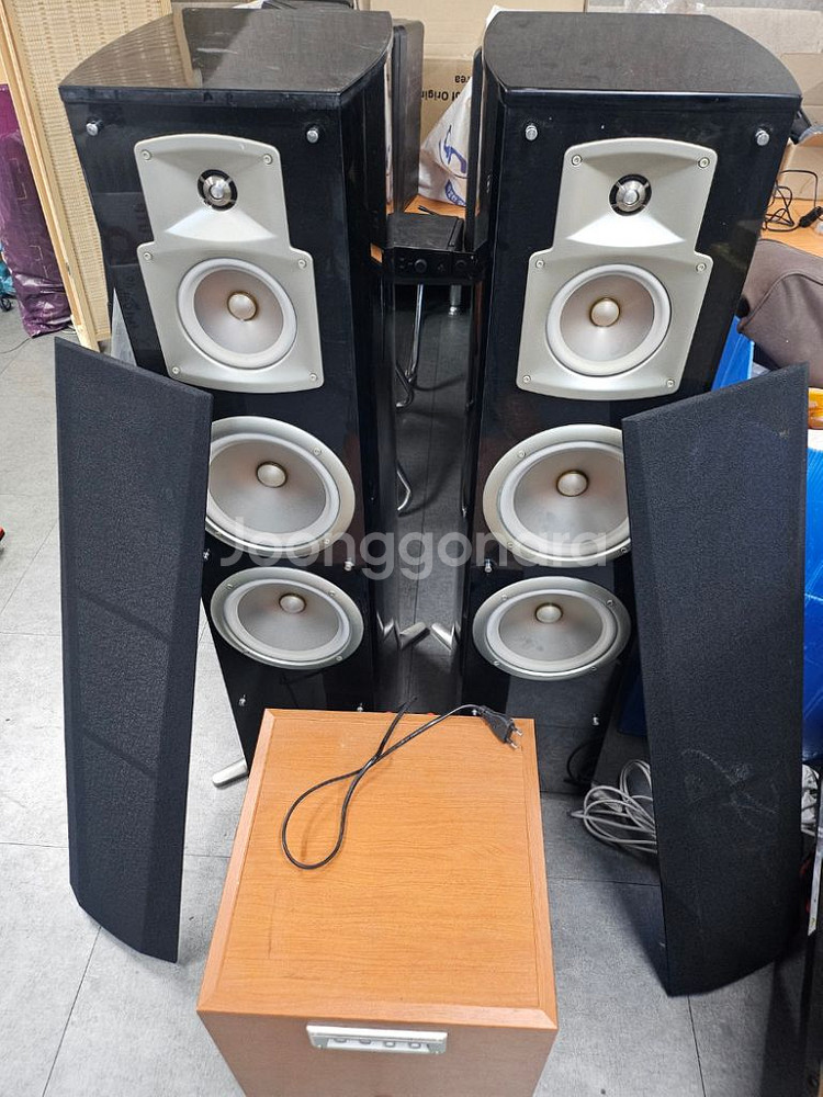 야마하 스피커 세트--2