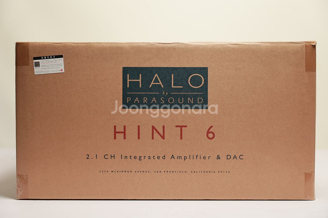파라사운드 플래그쉽 인티앰프 HALO HINT 6--4