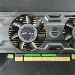 GALAX 지포스 GTX 1650 D5 4GB LP