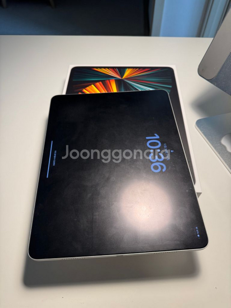 아이패드 프로 12.9 m1 128gb 실버--5