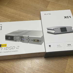 iFi NEO iDSD2, AUNE XC1 팝니다