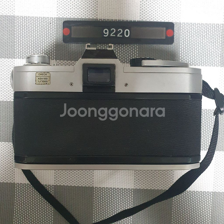 캐논 FTb 필름카메라 FD 1.8 렌즈 장착--2