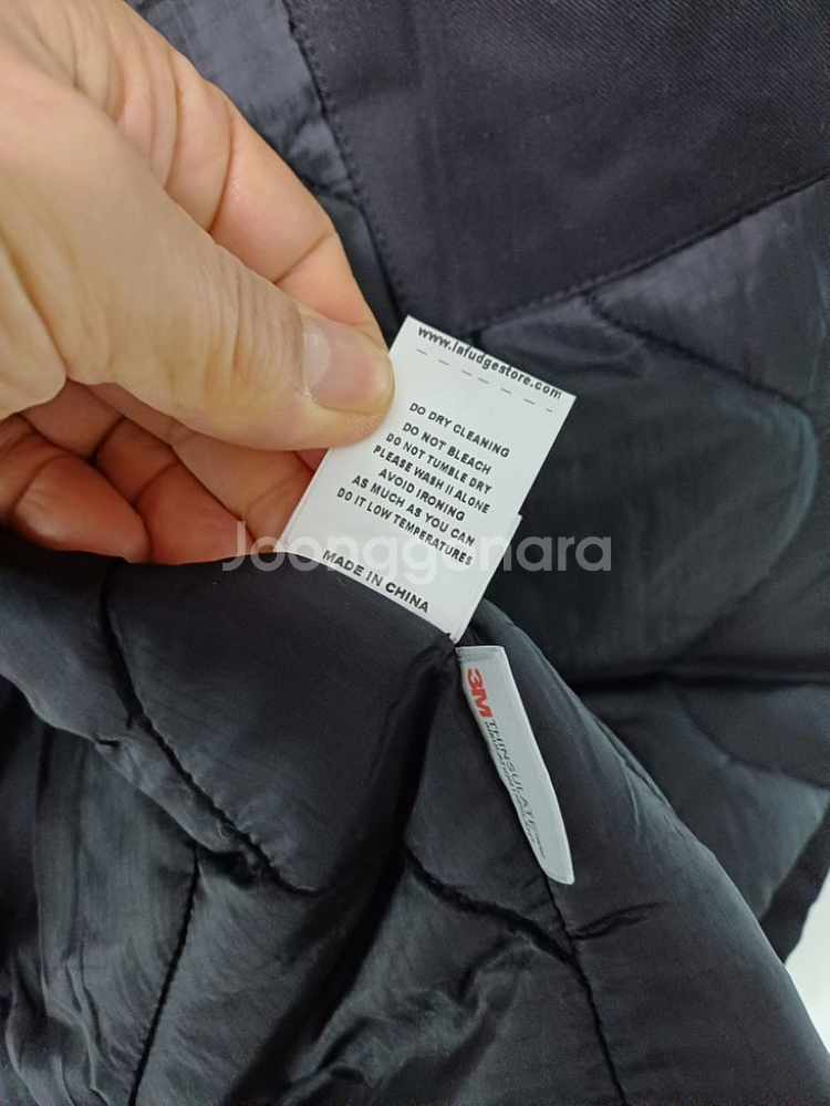 라퍼지스토어 오버핏 블루종 패딩점퍼(오버핏105-110--8