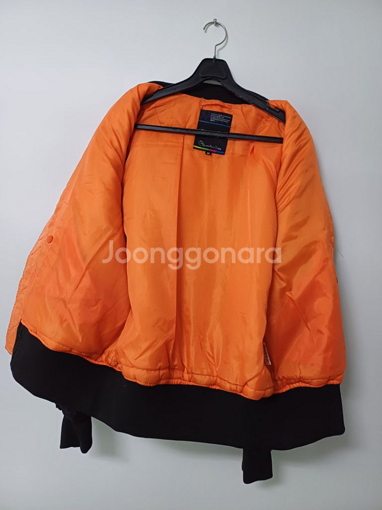 남여 간절기.겨울 블루종 항공점퍼(블랙여100.남95)--4