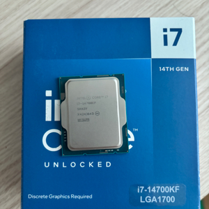 인텔 i7-14700KF CPU 팝니다