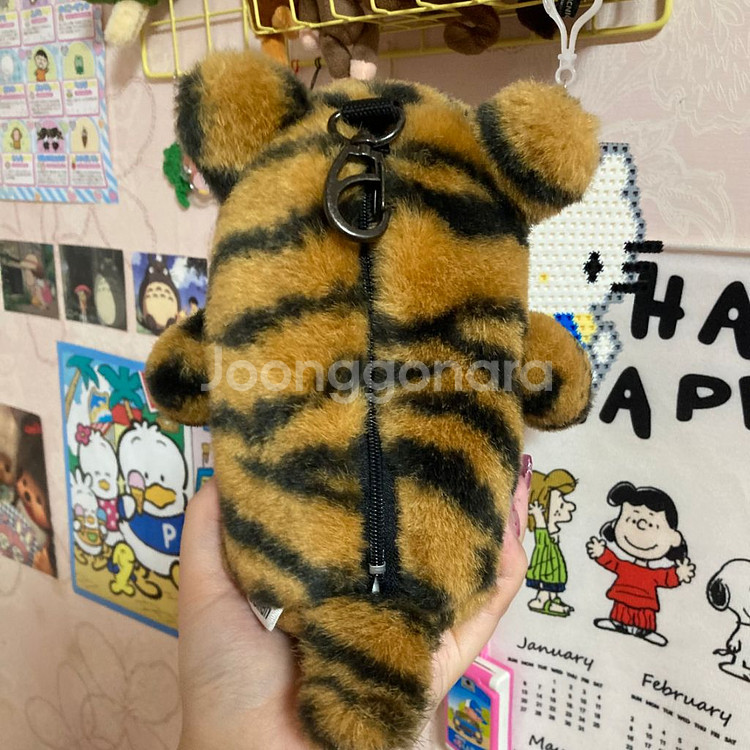 호랑이 파우치 인형--1