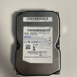 삼성 HDD 250G (7200rpm/8m)