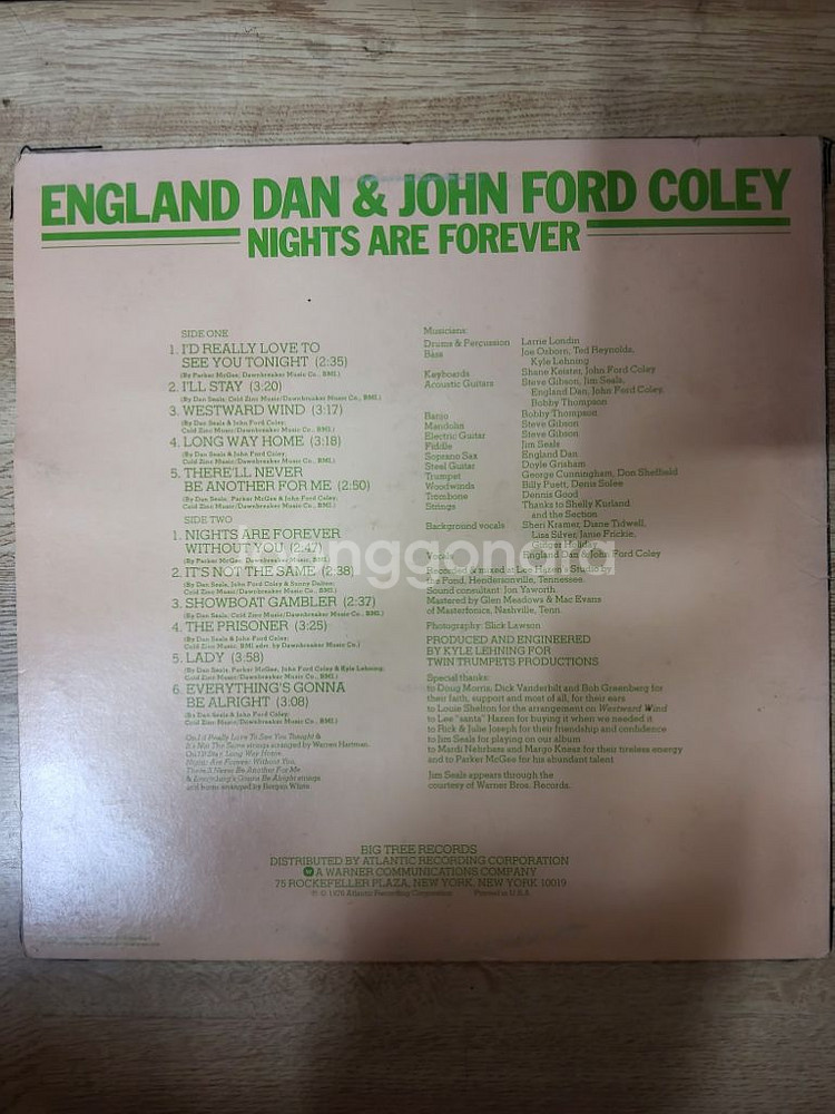 ENGLAND & JOHN 음반 n (LP 턴테이블--1