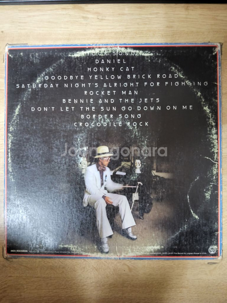 ELTON JOHN 음반 g (LP 턴테이블 오디오--1