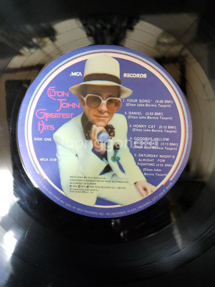 ELTON JOHN 음반 g (LP 턴테이블 오디오--2
