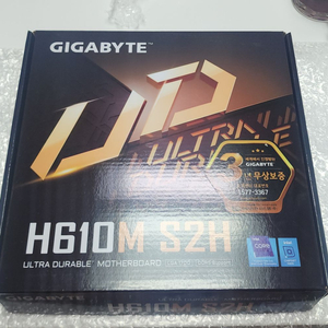 GIGABYTE H610M 메인보드 ddr5