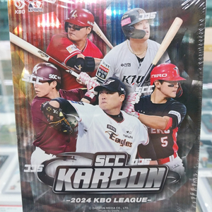 2024 SCC KBO 카본 레인보우 야구카드 1박스