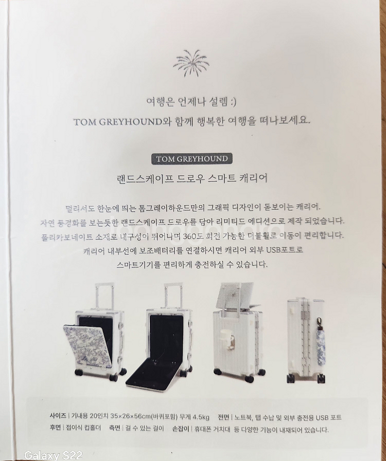 톰그레이하운드 캐리어(기내용20)--8