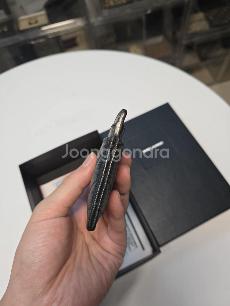 [정품]입생로랑 카드지갑--2