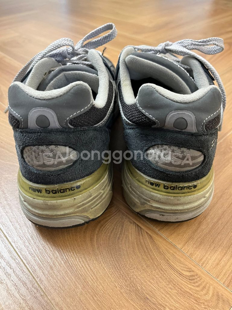 뉴발란스993 블랙 255사이즈 팝니다--5