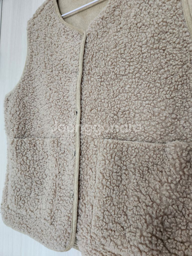 여자양털뽀글이조끼 베스트--3