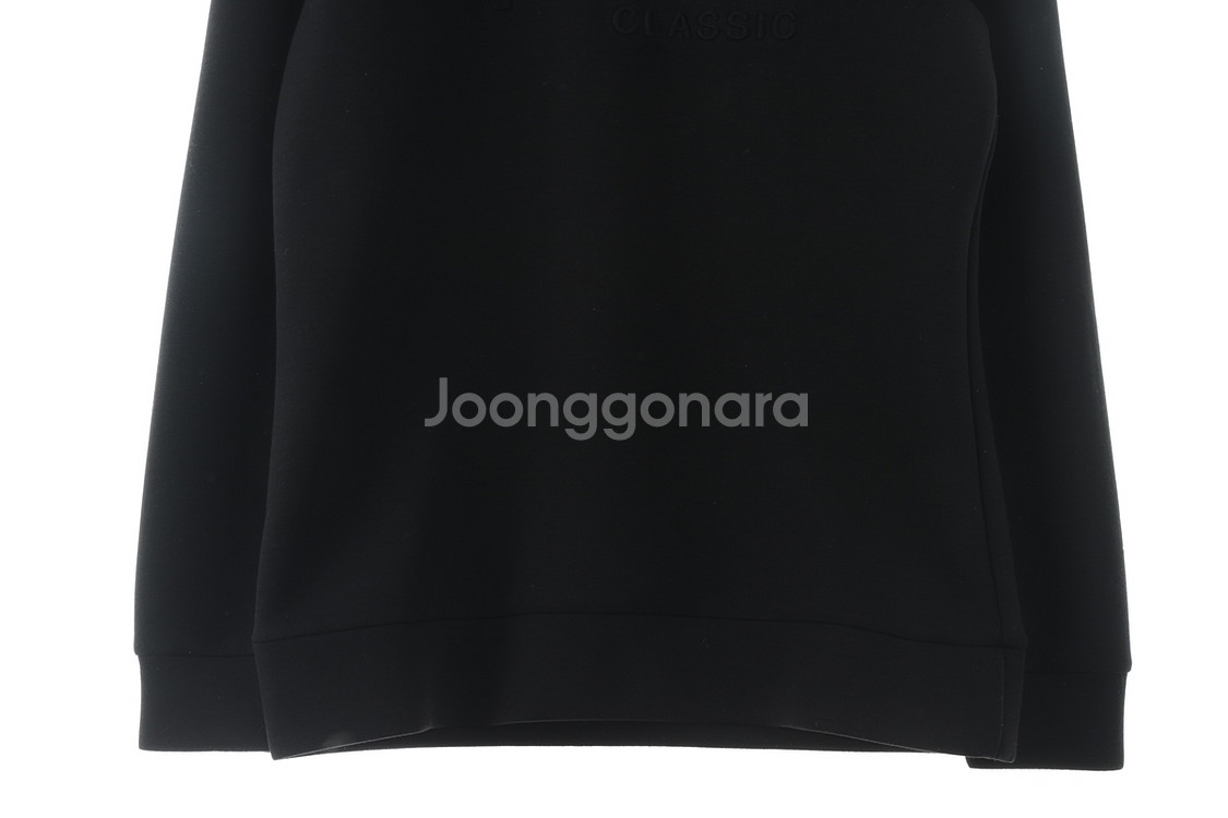 (M) 리복 맨투맨 티셔츠 블랙 폴리 올드스쿨 기본핏--3