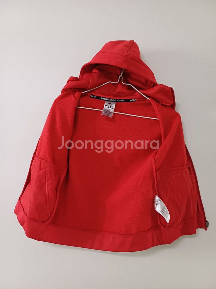 남여아동 아디다스 기모 후드집업 (스판110cm)--3