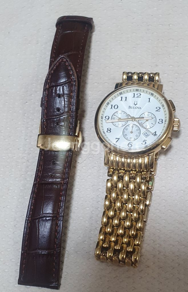 남성 부로바 크루노그레프 시계--3