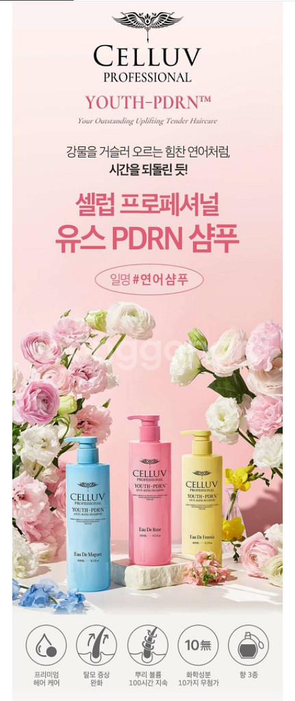 셀럽 프로페셔널 유스 PDRN 탈모방지샴푸--1