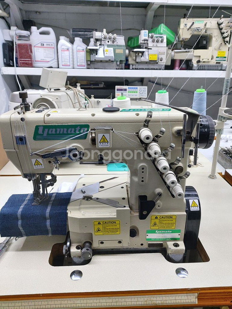 야마도 수동 삼봉 공업용 미싱--4