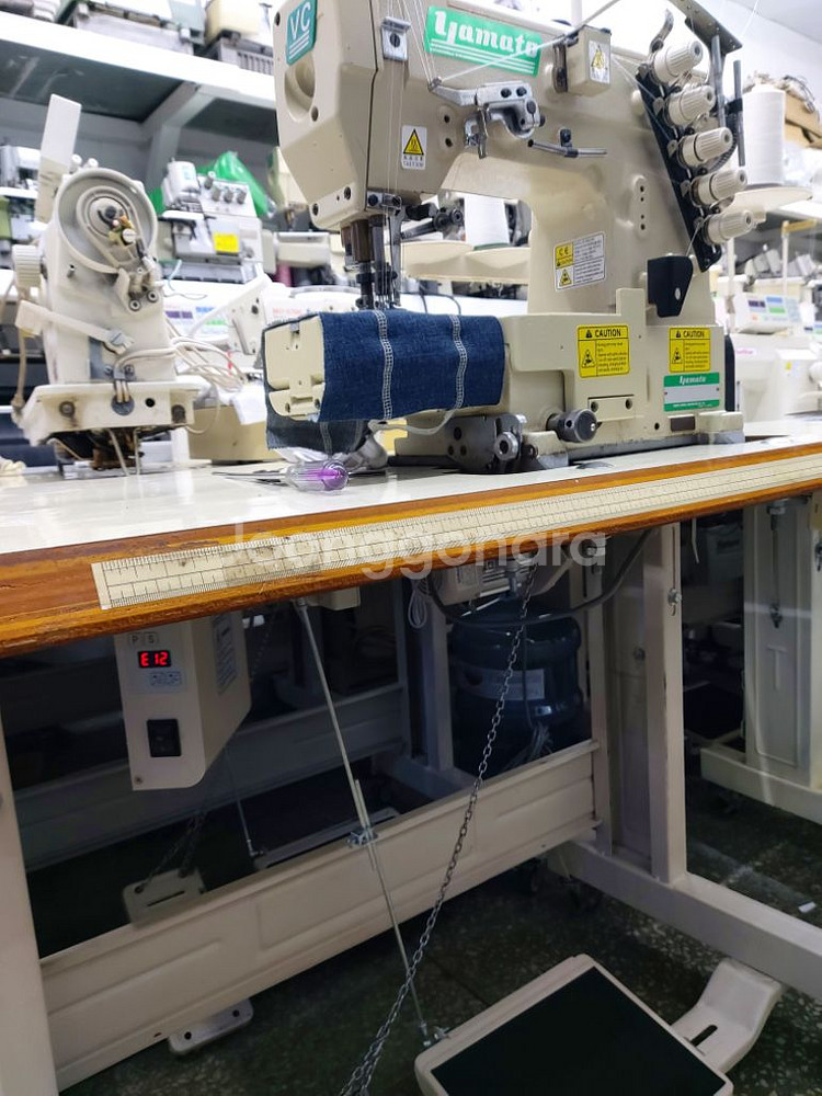 야마도 수동 삼봉 공업용 미싱--3