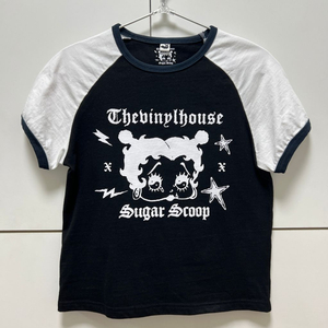 더바이닐하우스 SUGAR VINYL RAGLAN 크롭