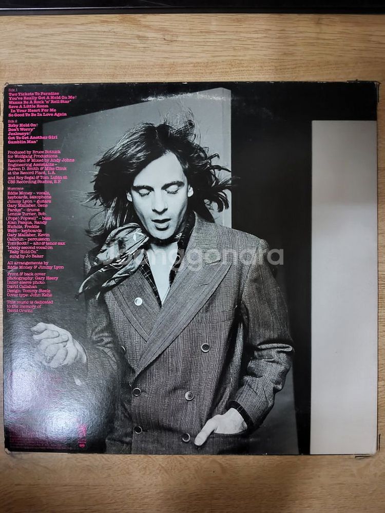 EDDIE MONEY 음반 (LP 턴테이블 오디오 앰프--1