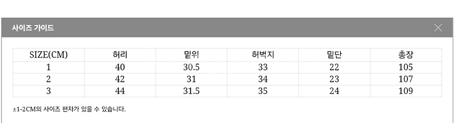인더로우/ 5포켓 와이드테이퍼드 데님 그라파이트 /1--3