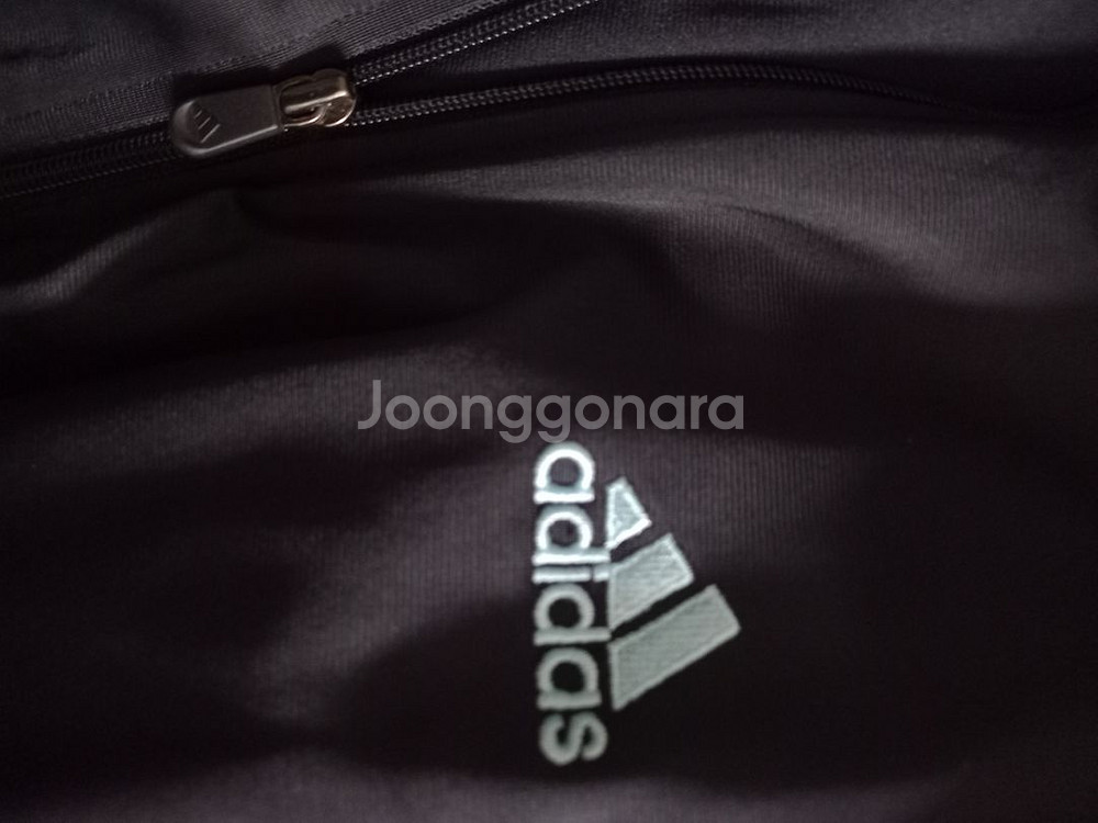 아디다스 검하 블랙 스카이블루 검정 트랙탑져지집업105--2