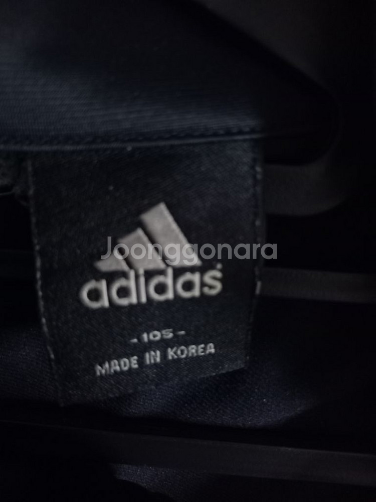 아디다스 검하 블랙 스카이블루 검정 트랙탑져지집업105--4