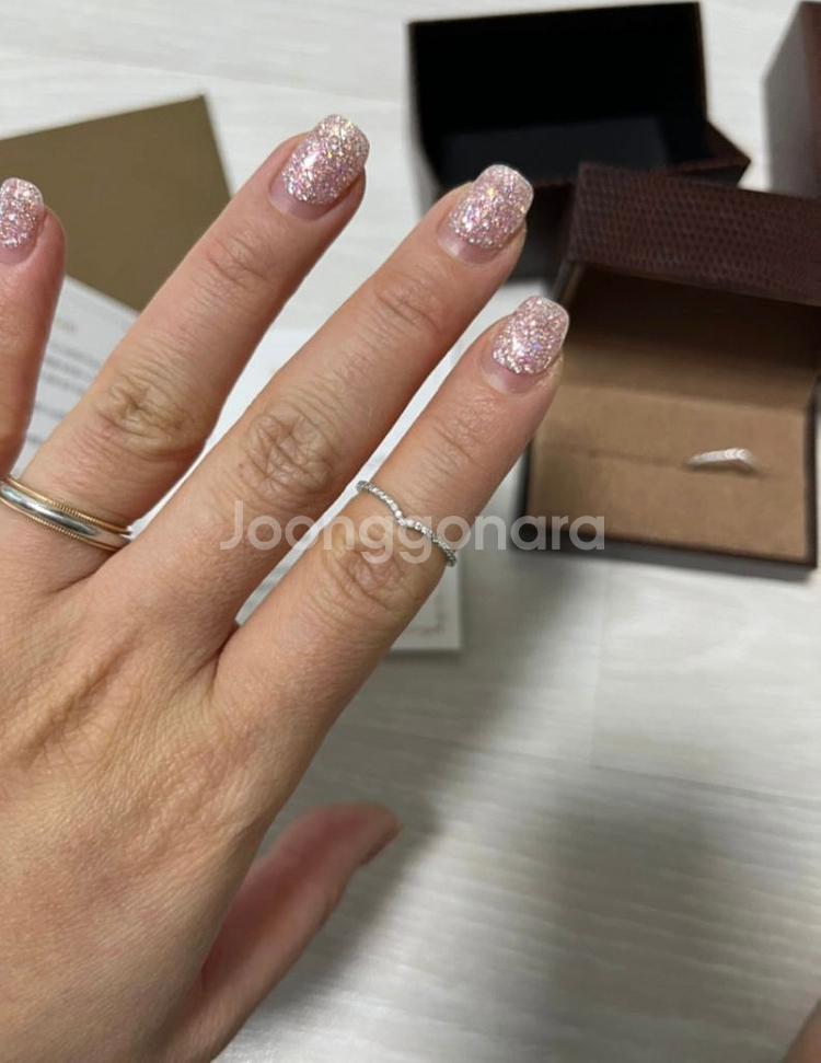 종로 예물샵에서 구매한 가드링 판매합니다--4