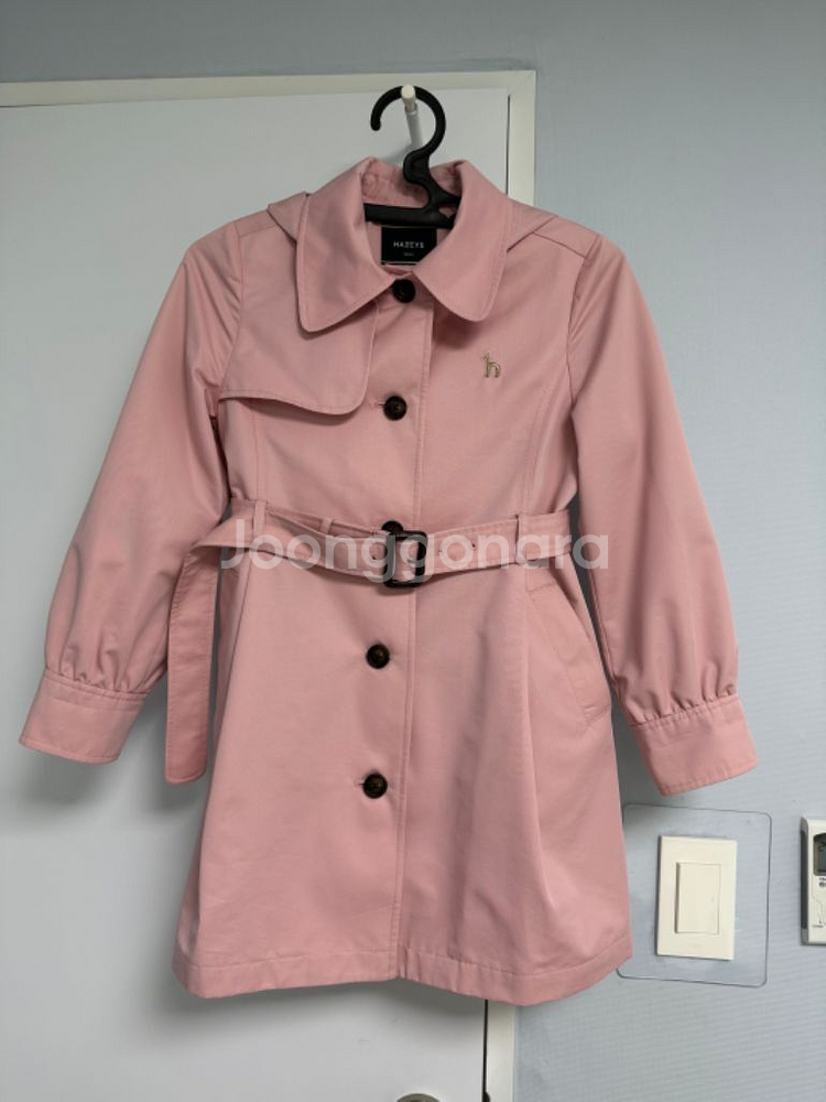 헤지스 키즈 트렌치 코트 145(11Y)--4