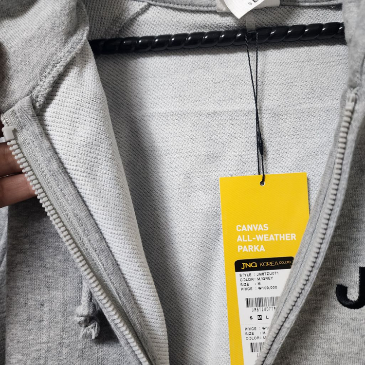 지프 후드집업 가디건 L사이즈 새상품 남녀공용 이미지