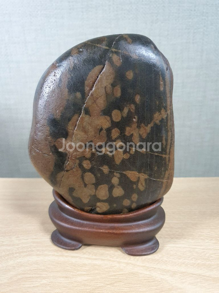수석 돌 남한강 문양석--1