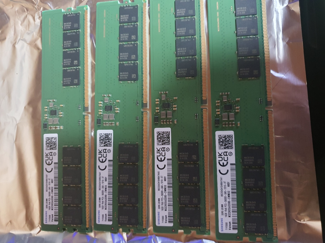 미사용 삼성 ddr5 5600 16g