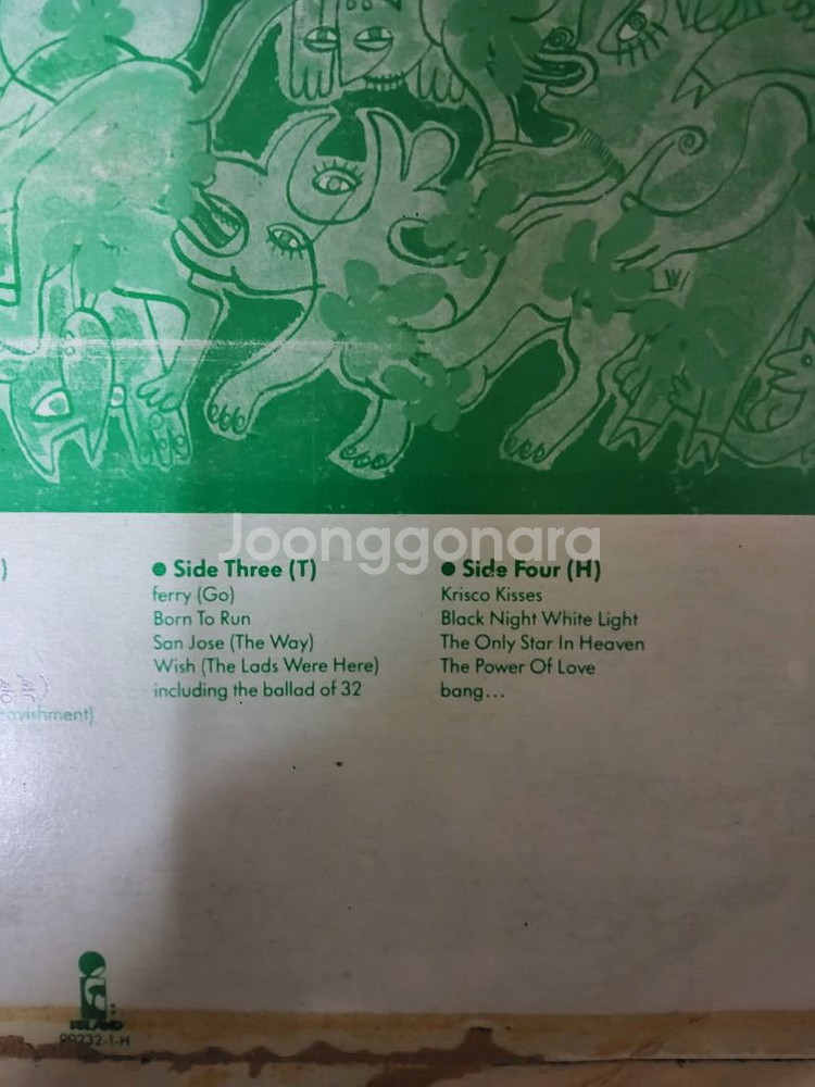 FRANKIE 2LP 음반 g (LP 턴테이블 오디오--3