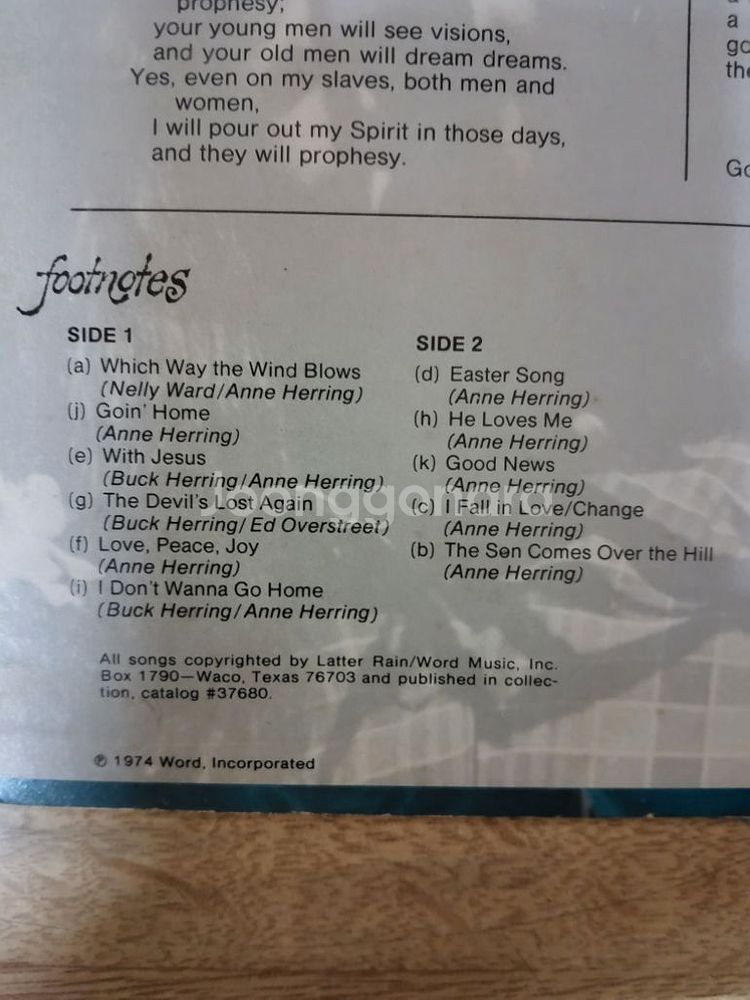 FOOTNOTES 음반 a (LP 턴테이블 오디오 앰프--2
