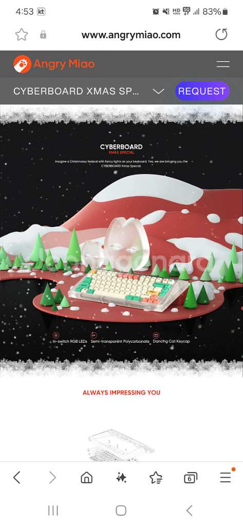 미개봉 사이버보드 (XMAS)--6