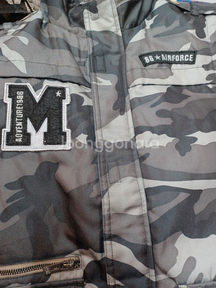 미치코런던 카모 견장 조끼 m--4