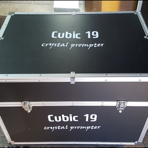 중고 크리스탈프롬프터 Cubic19