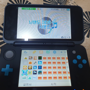 뉴 2DS XL 128g 본체 충전기 팝니다