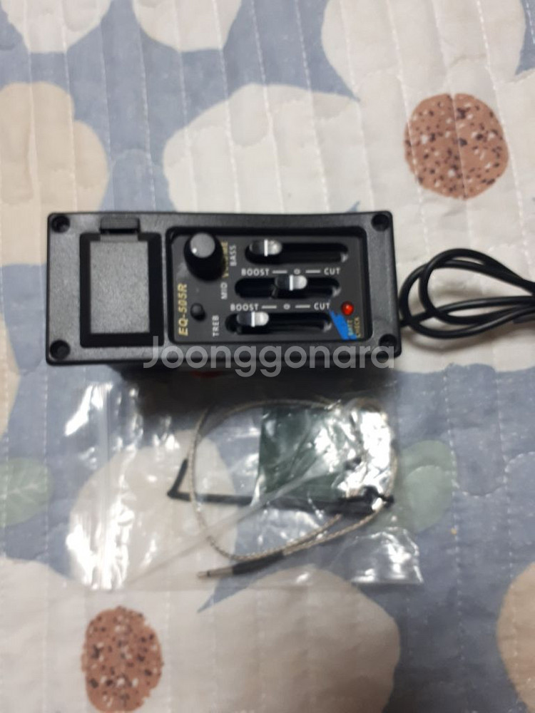 EQ-505R 3밴드 통기타 프리앰프 픽업(세제품)--4