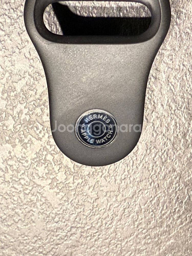 (거의 새것) 애플워치7 에르메스 45mm 느와르--8