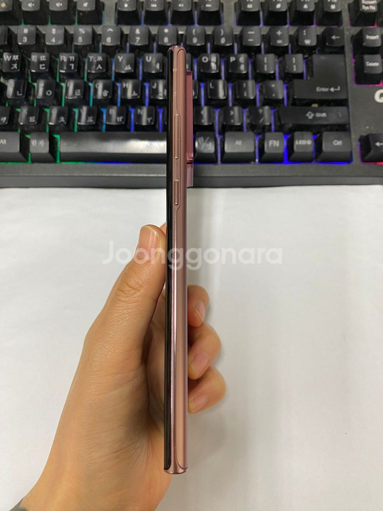 자급제 갤럭시노트20울트라 브론즈 SSS급 256G--5
